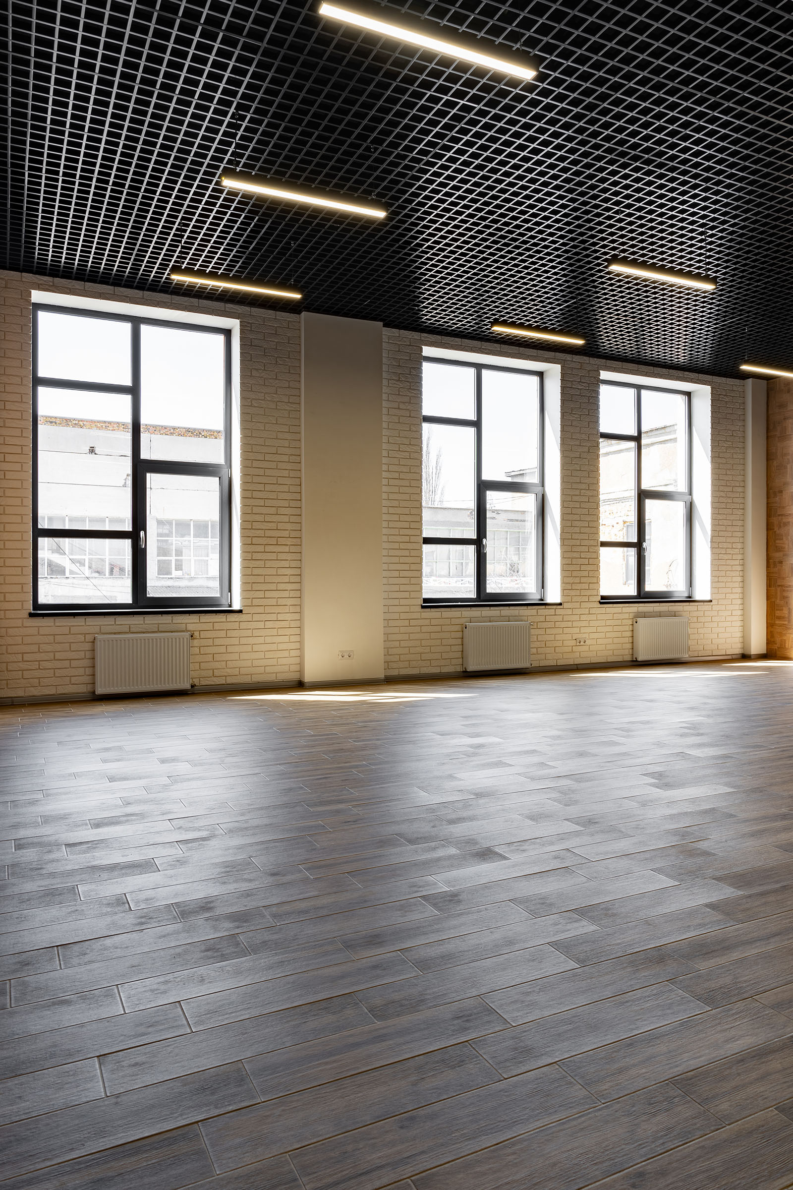 Empty open space office room with window Commercial Inspections